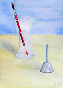 Click for a larger image of Brush in Vase
