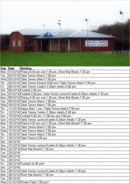 A picture for Chalke-Valley-Sports-Centre