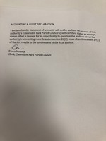 Click for a larger image of Audit Declaration 2018