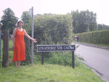 Image 1 for August 2009 Village Sign now in the Right Place