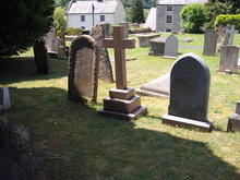 Click for a larger image of Say family graves in Croscombe