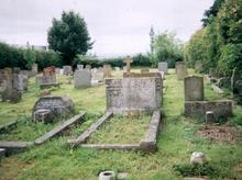Click for a larger image of Rose Hiscock's grave, Cann Church, Shaftesbury
