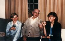 Click for a larger image of Harry Horler and my sister and I