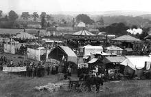 Click for a larger image of Shroton Fair, Dorset c 1900