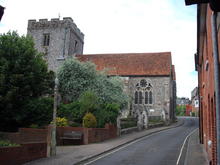 Click for a larger image of St Johns Church, The Soke, Winchester