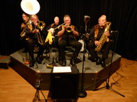 Click for a larger image of Tim Eyles' Gentlemen of Jazz - 14th October 2016