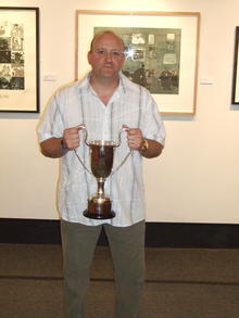 Click for a larger image of Gents Singles Champion 2007/2008 Martin Williams