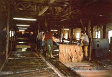 Click for a larger image of Tanning Process
